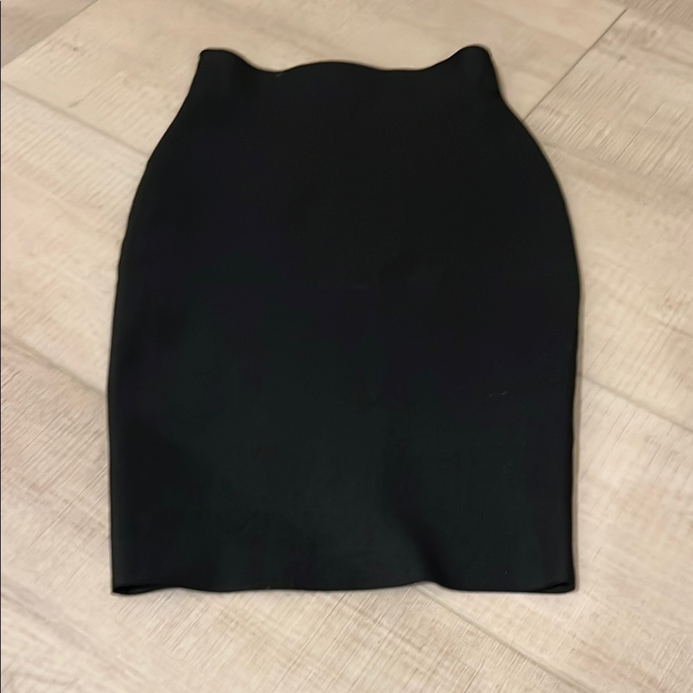 Shinestar Black Mini Pencil Skirt Cocktail